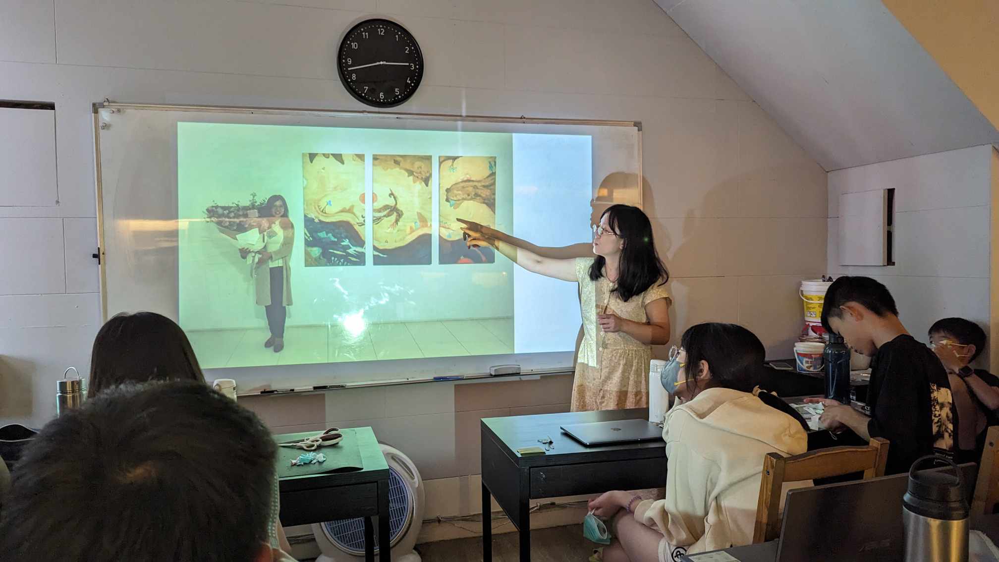 Eastern art guidance journey case reflection
