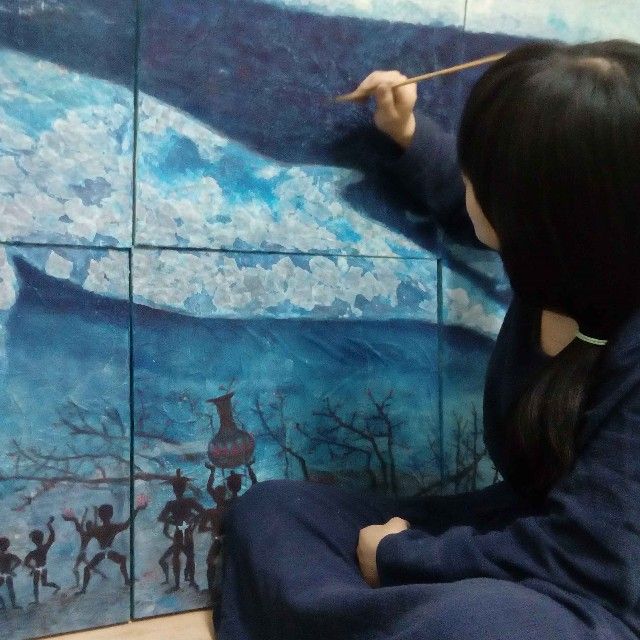 Gentle mindful journaling and artistic contemplative practice